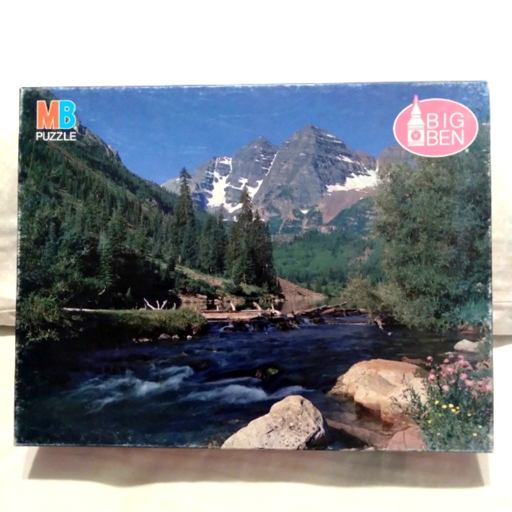 Maroon Creek, Colorado 1000 Piece Landscape Puzzle